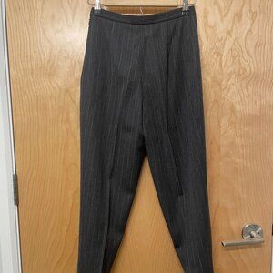 Juliana Collezione Grey Wool Work Pants – Size 4